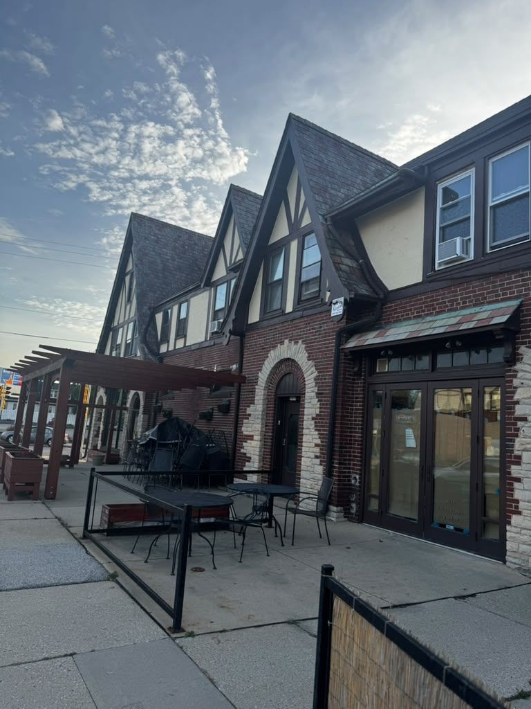 Patio and entrance